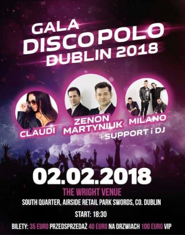 Gala Disco Polo Dublin 2018